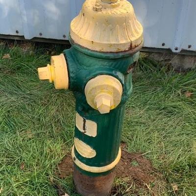 Antique Ludlow fire hydrant. Pat. 1880