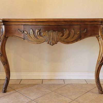 Neoclassical Console Table w/ Drawer