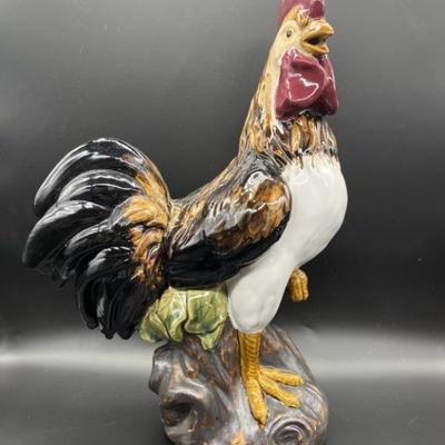 Farmhouse Decor Ceramic Rooster
