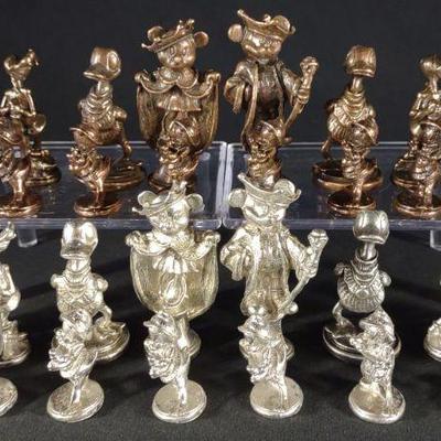 Walt Disney Metal Chess Set (Full)