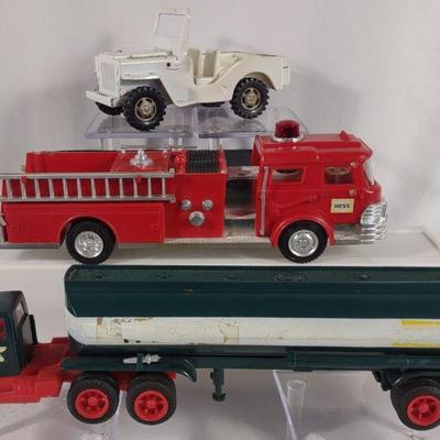 Marx Toy Hess Trucks & Jeep