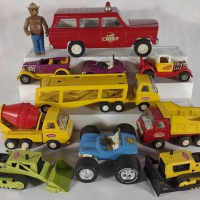 Mini Tonka Metal Toy Trucks