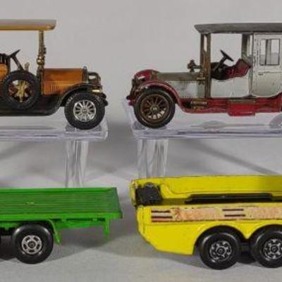 4 Matchbox Lesney Diecast Toy Cars