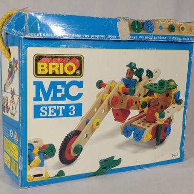 Brio MEC Set 3 Wooden Construction Toy Set