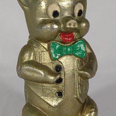 Vintage Cast Metal Piggy Bank 'Sudlersville Bank'
