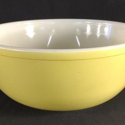 Primary Yellow Pyrex Mixing Bowl