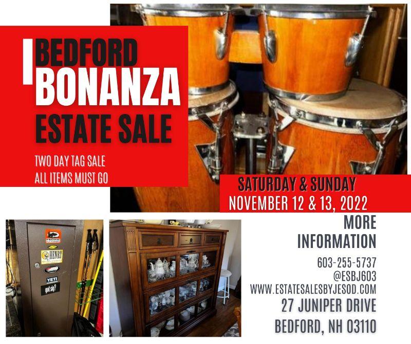 BEDFORD BONANZA ESTATE SALE
