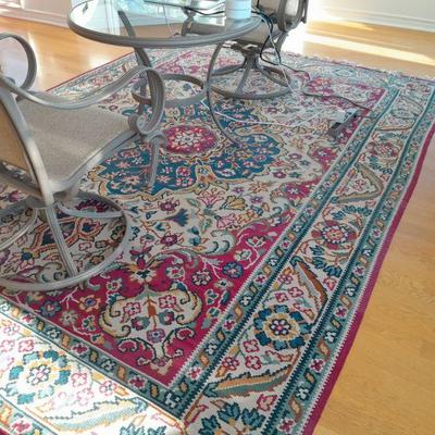 7.25' x 10.3' hand made rug