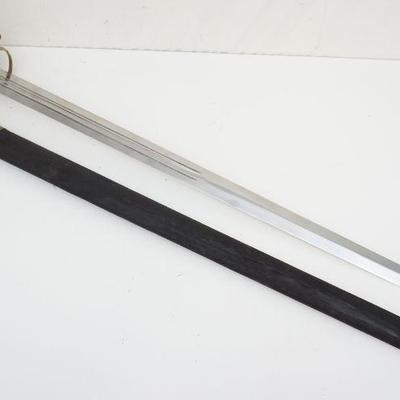 SCOTTISH BASKET HILTED BROAD SWORD