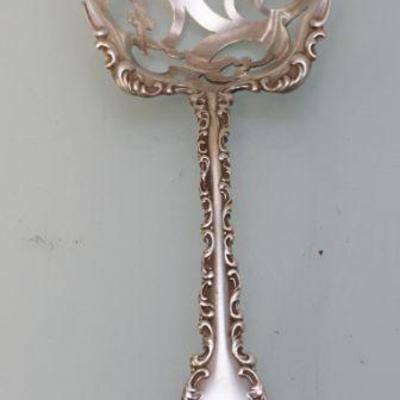 1891 STERLING LARGE ICE SERVING SPOON LOUIS XV