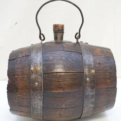 ANTIQUE FRENCH BRANDY CASK