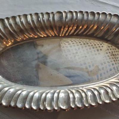 Sterling bread plate