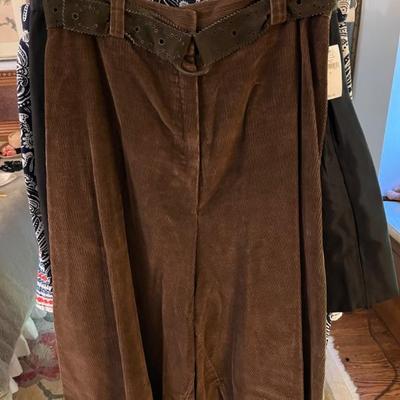 Vintage and new designer clothes and shoesâ€”clothes sizes 2-12â€”Burberry, Armani, Valentino, Ralph Lauren, Max Mara, J. Crew black...