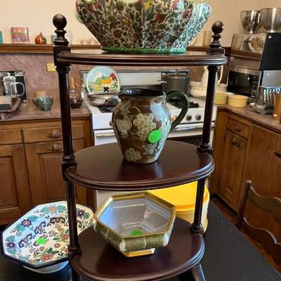 tiered tea tray
