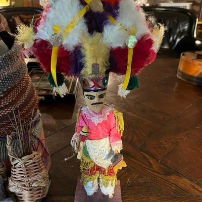 dollsâ€”ethnic, Native American, folk art, Labrador tea dolls, Afro-Caribbean