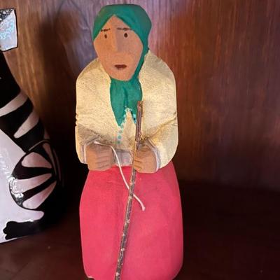 folk art dolls by Homer G Warren