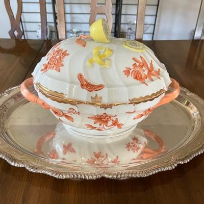 Herend tureen in Fortuna Rust
