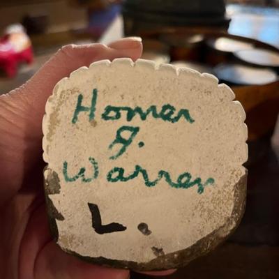 folk art dolls by Homer G Warren