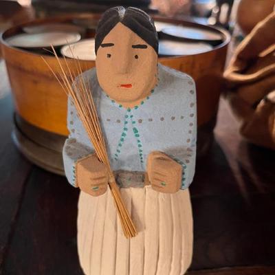 folk art dolls by Homer G Warren