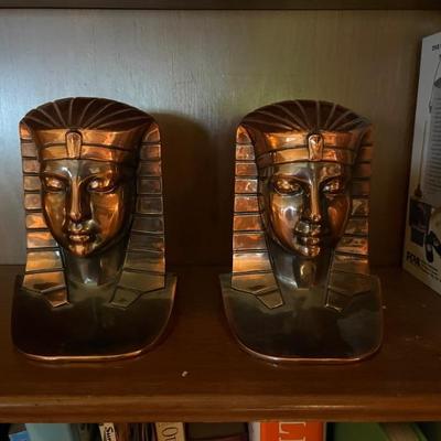 Egyptian style bookends