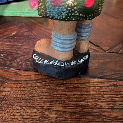 dollsâ€”ethnic, Native American, folk art, Labrador tea dolls, Afro-Caribbean
