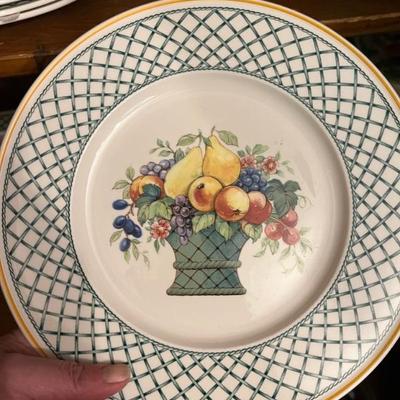 set of Villeroy and Boch Basket--12 place settings