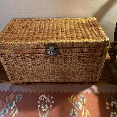 wicker chest