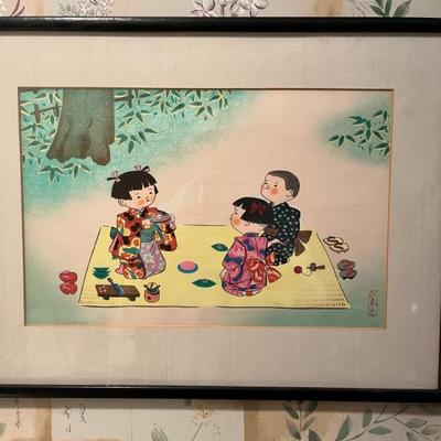 cute Japanese pictures, children