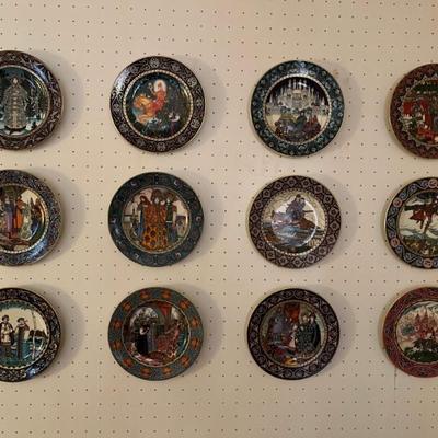 Villeroy and Boch Russian fairy tale plates