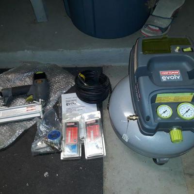 Air compressor and nailer 