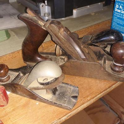 Antique Stanley planers