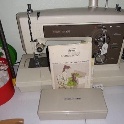 Vintage Sears Kenmore sewing machine