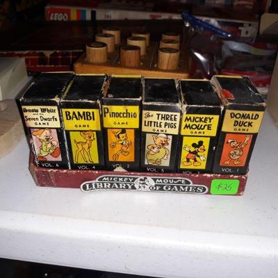 Vintage Disney games 