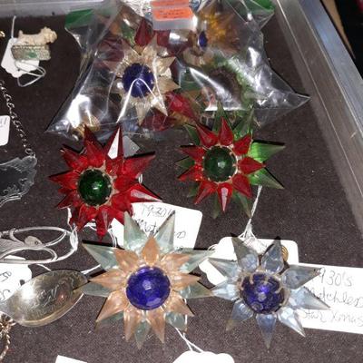 Antique Matchless Christmas bulbs