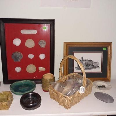 Child crafted pottery and more