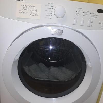 Frigidaire front load dryer
