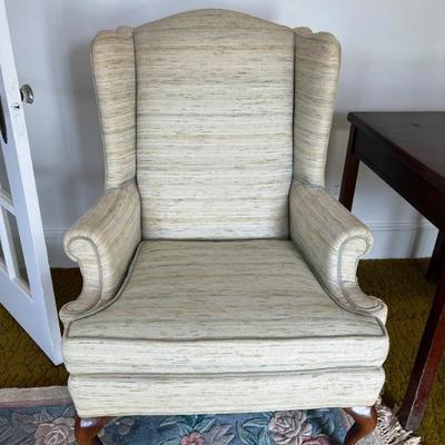 Wingback chair $90