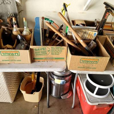 Tools, Ice Chest, Books, Miscellaneous Household