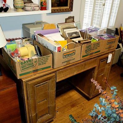 Mid-Century Desk Ready to Refinish or Paint