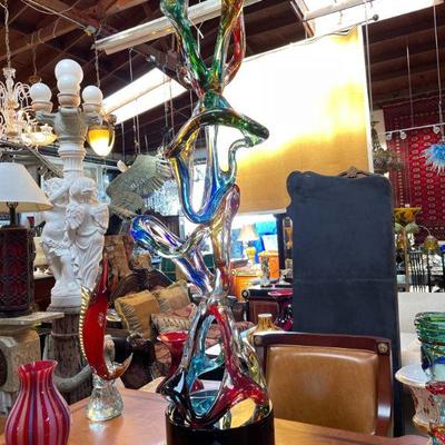Murano Glass Statue
