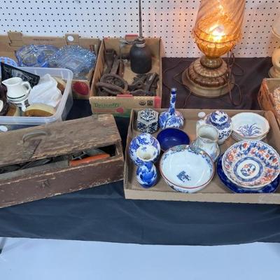 Porcelain Dishes, Tools