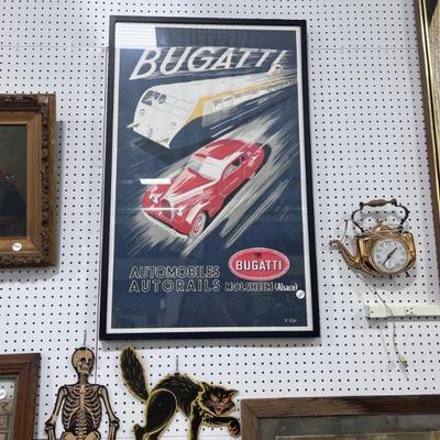 Bugatti Poster - an incredible piece