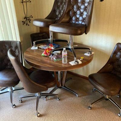 MCM table and chairs