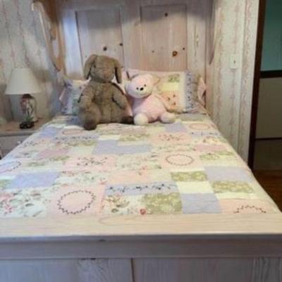 Pine Wood Double Bed