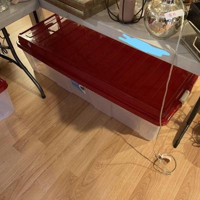 Christmas tree storage containers