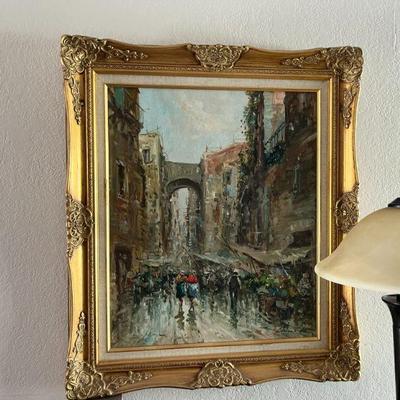 Framed Oil Paintings and Prints
