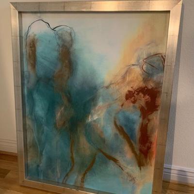 Z Gallerie Framed Limited Edition Canvas by Victor Klaussner 