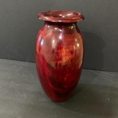 Made in Thailand Wooden Vase