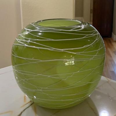Hand Blown Glass Bowl