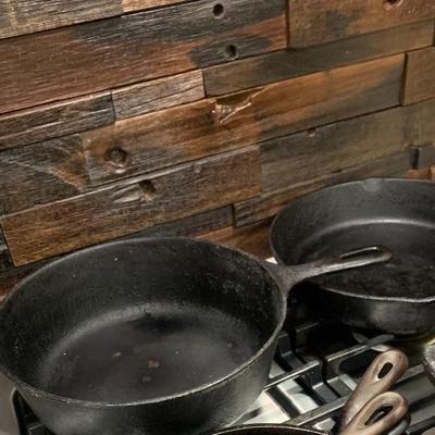 Deep Cast Iron Pan